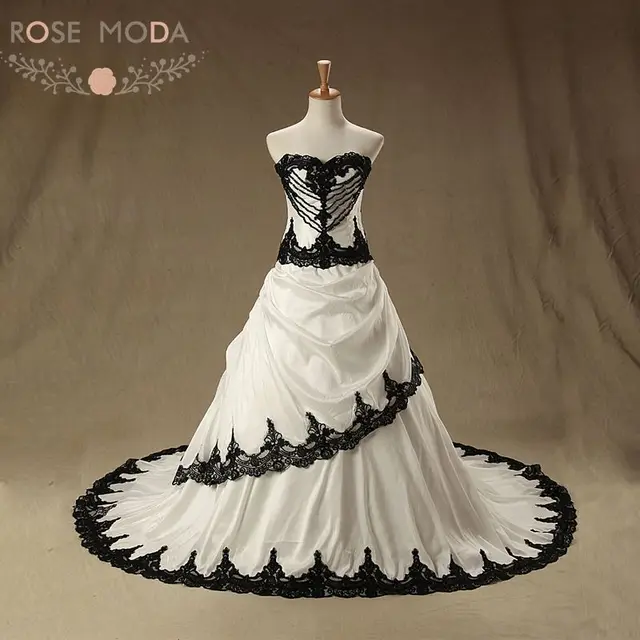 rose moda vintage black wedding dress pearl beaded lace rose moda vintage black wedding dress pearl beaded lace