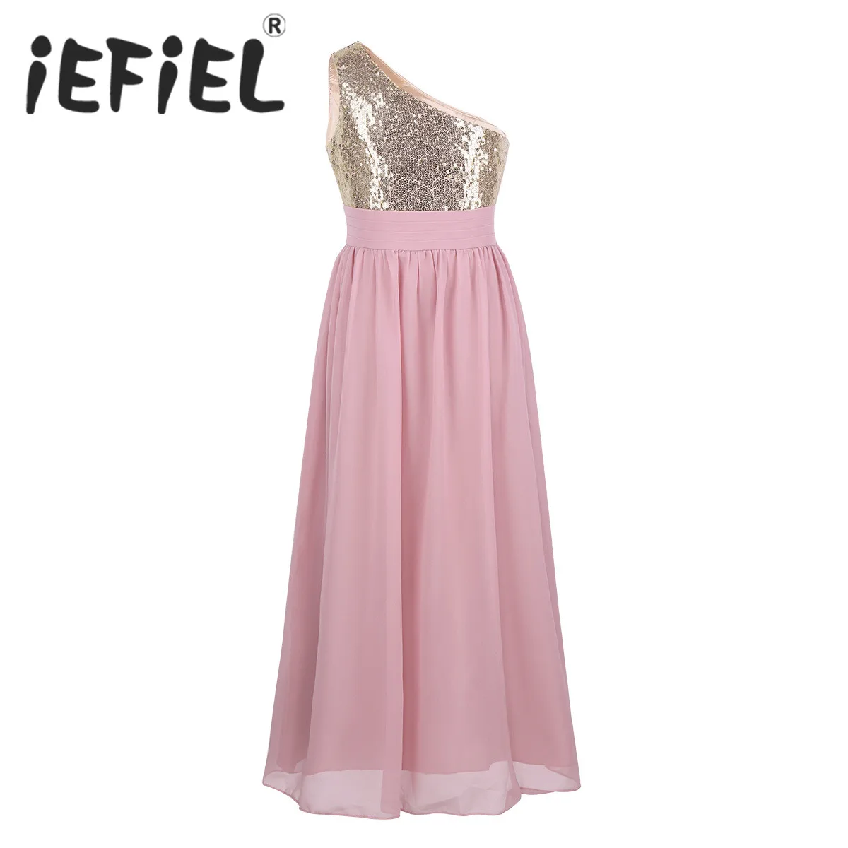 2 Pieces Satin Flower Girl Dress Christmas Princess Prom Birthday Party Dresses