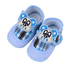 Baby Boy&Girls Soft Cotton Sole Shoes Infant Fashion First Walkers Toddler Girls Kid Cute Anti-Slip Crib Shoes 0-18 Months cute lovely baby shoes toddler first walkers cotton soft sole skid proof kids infant shoes