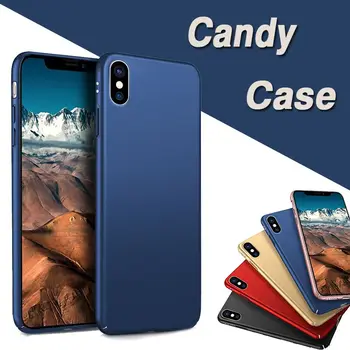 

500pcs Simple Fresh Artistic Stylish Matte PC Thin Back Cases For iPhone 11 Pro Max XS XR X 8 7 6 6S Plus Shockproof Full Cover