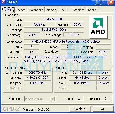 latest processor AMD A4-Series A4 6300K A4 6300B 3.7Ghz 65W Dual-Core CPU Processor AD6300OKA23HL AD630BOKA23HL Socket FM2 cpu socket