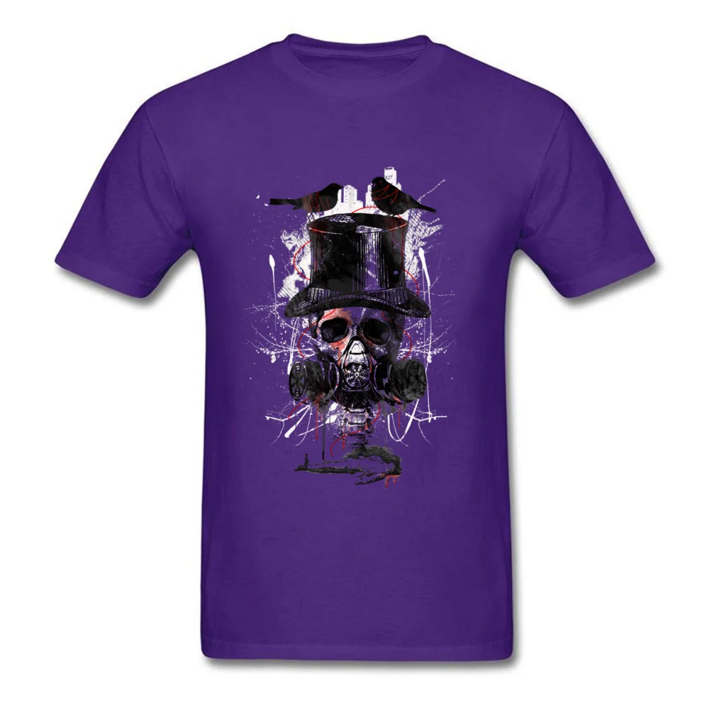 100% Cotton Men's Short Sleeve Poisoned T Shirt Customized Tops Tees Hot Sale comfortable O-Neck Tees Top Quality Poisoned purple