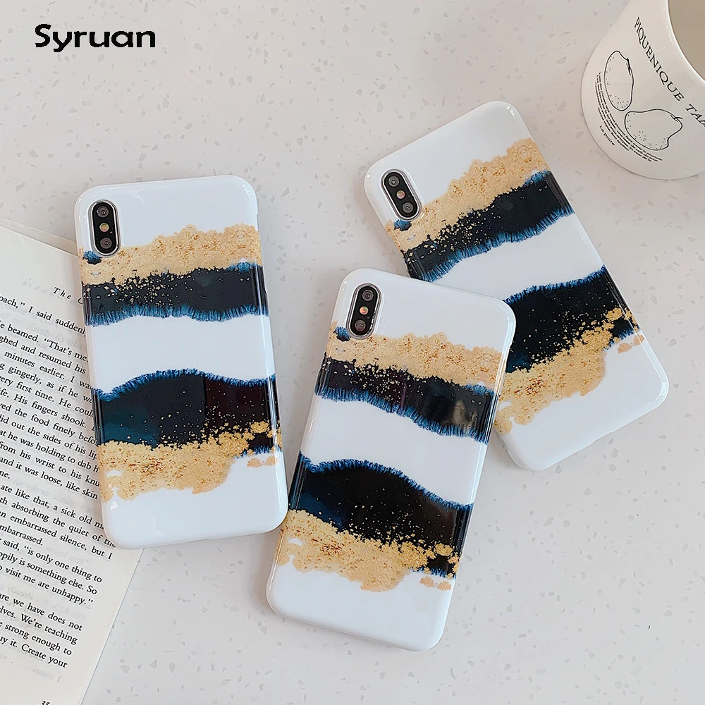 

FASHION Case on For iphone X XS MAX XR Case Soft TPU Back For iphone 8 7 6S 6 XS XR Plus Case Cover