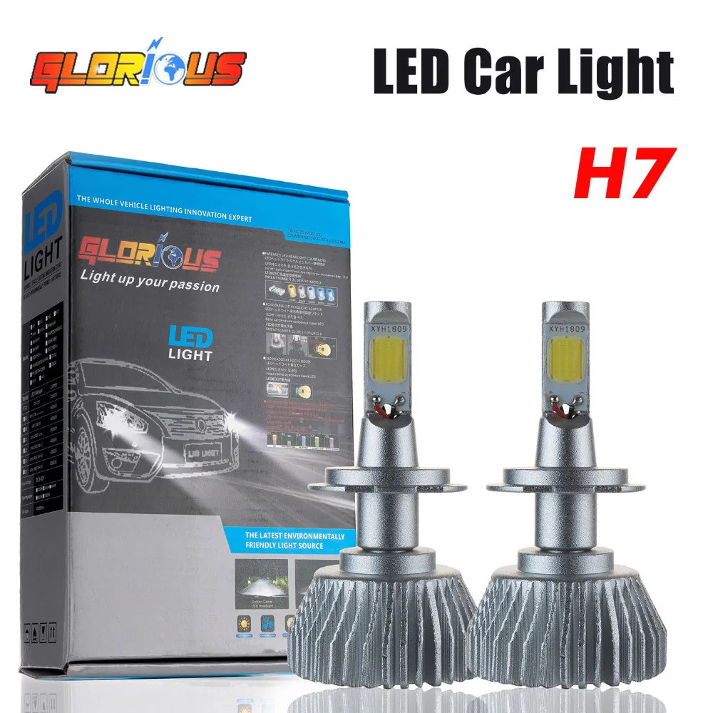 H7 LED headlight 32W 4400LM 6000K for car Automotive Headlight and Fog lamp