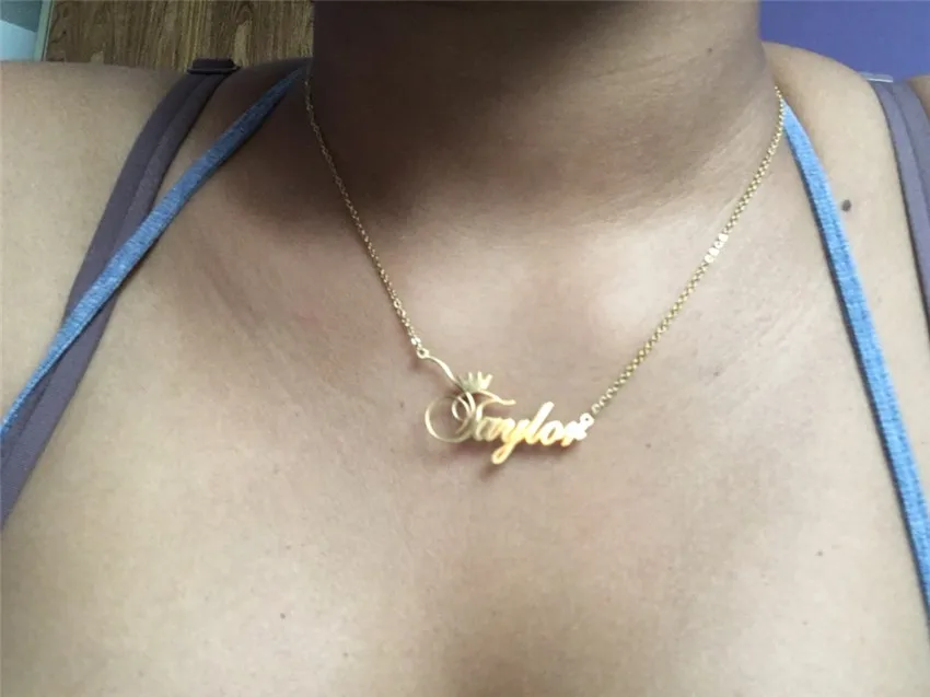 Personalized Necklaces Stainless Steel 
