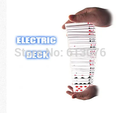 

electric deck - card magic,illusions,card tricks stage magic,mental free shipping