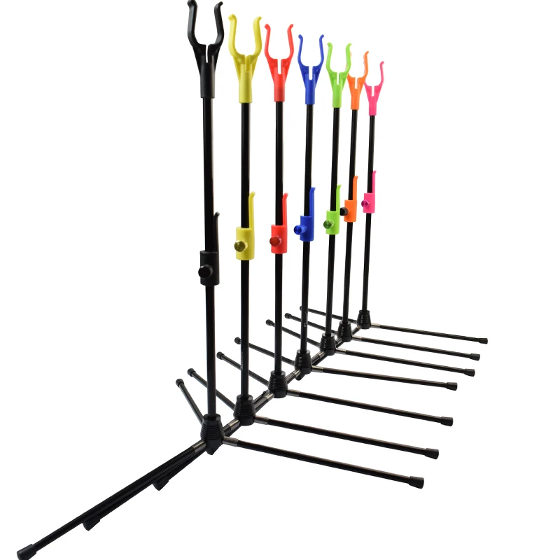 

7 color Archery Bow Stand Holder For Archery Recurve Bow Outdoor Archery Accessories Hunting Shooting