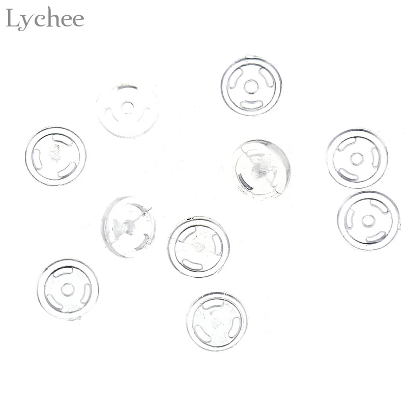 Lychee Life 20pcs 4 мм кнопки Детская кукла одежда DIY Швейные ремесла аксессуары для