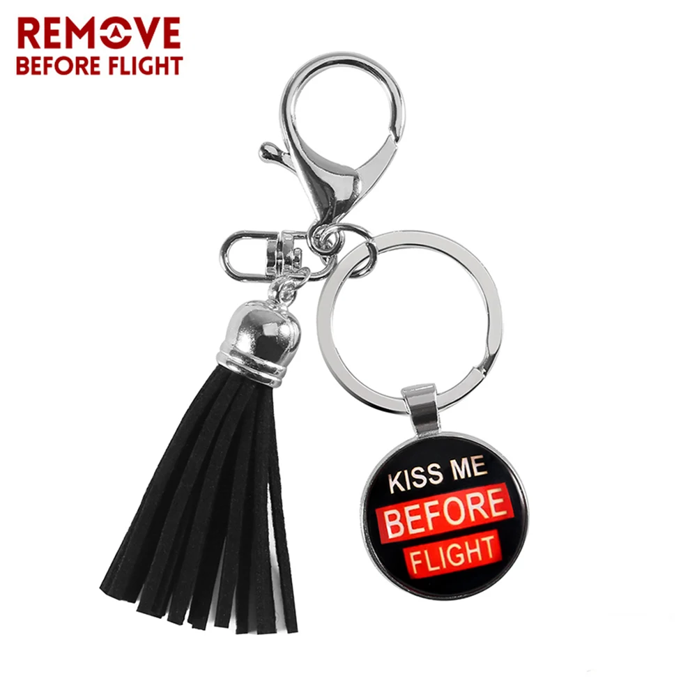 TASSLE KEYCHAIN kiss me KEYring