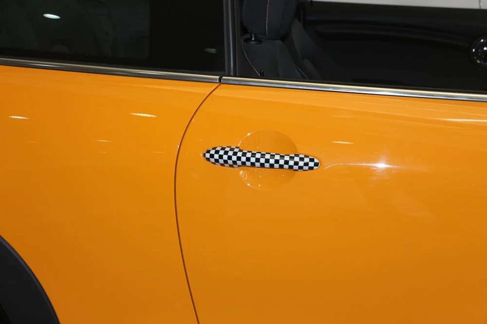 2 шт Юнион Джек Автомобильная дверная ручка Защитная крышка наклейка для BMW Mini Cooper JCW One F56 F57 аксессуары для стайлинга автомобилей