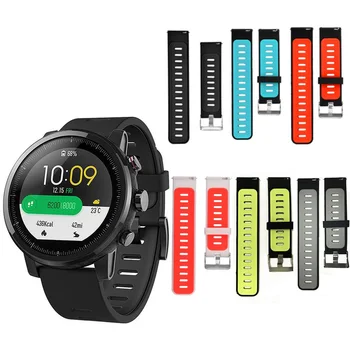 

22mm Wrist Strap for Huawei Watch GT Silicone Watch Bands For Honor watch Magic Replacement Bracelet Band Smart Watch Accessory
