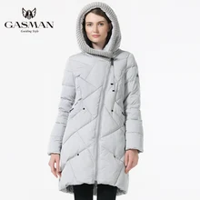 GASMAN  New Winter Collection  Fashion Hooded Women Parkas