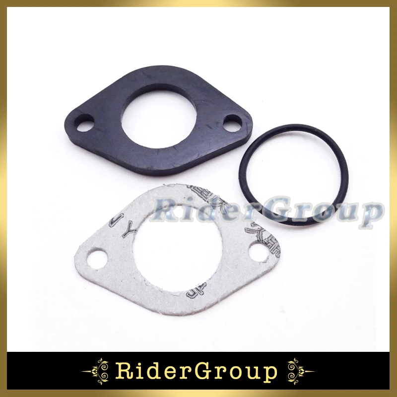 3sets Manifold Carb Intake Pipe 25mm Gasket Spacer Seal For 110cc 125cc 140cc Engine XR50 CRF50 SSR Pit Dirt Bike Chinese