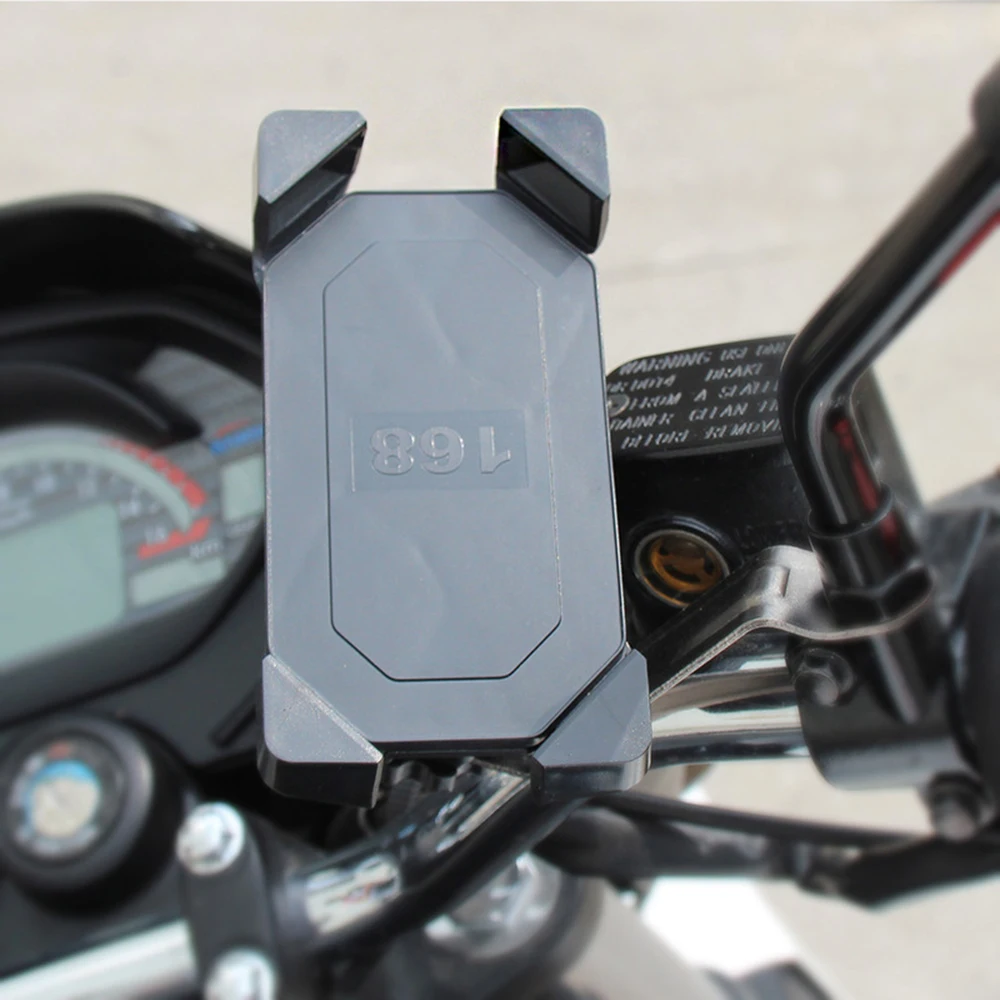 MOTOWALF держатель телефона мотоцикла 360 градусов вращающийся Универсальный