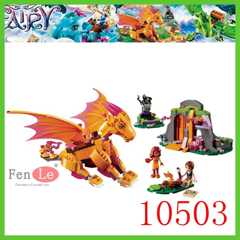 Bela Elves 10549 Dragon Sanctuary строительные блоки DIY Развивающие игрушки совместимы с 41178 друзьями