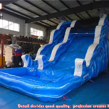 Огромное оборудование для игр в воде надувной аквапарк детская водная горка для бассейна на продажу