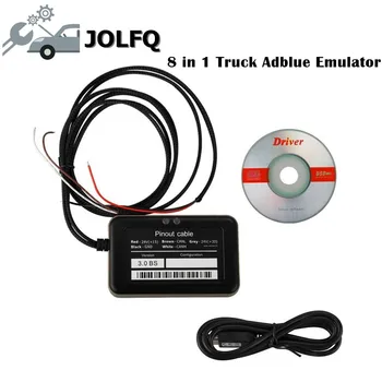 

Free dhl!!New Truck Adblue ADBLUE Emulator 8 in 1 with Nox Sensor Adblue Emulator 8in1 Truck Diagnostic Tool 10pcs/lot