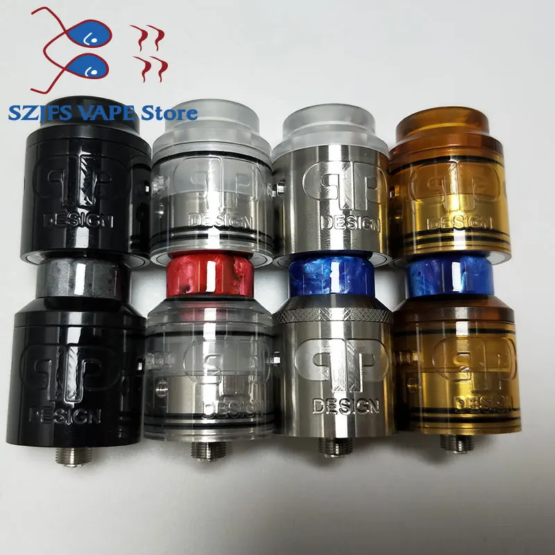 QP KALI RDA Fatality распылитель Капельного масла DIY 25 мм 316 нержавеющая сталь и PC pei vape