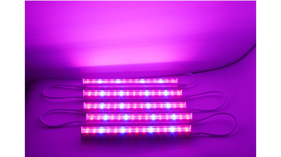 110V 220V LED Tube bulb Full Spectrum LED Plant Grow light Indoor Greenhouse Seeding Flower Hydroponics grow lamp bar light