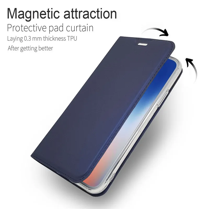 Кожаный чехол книжка PDGB для Xiaomi Mi 9 8 SE A2 Lite F1 Redmi 4X 5 Plus 5A 6A S2 Note 4 6 7 Pro роскошный