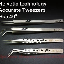 Точность нержавеющая сталь точные анти магнитные Антистатические Пинцет Часовщик телефон материнская плата ремонт инструменты