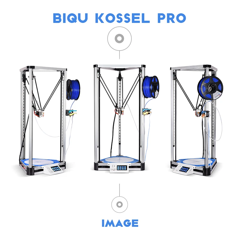 3D принтер BIQU Kossel Plus/Pro высокой точности DIY автоматическое выравнивание Reprap