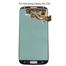 100% Tested Super AMOLED for Samsung galaxy S4 gt i9500 i9505 i337 i545 LCD Screen Digitizer White Blue Black Replacement