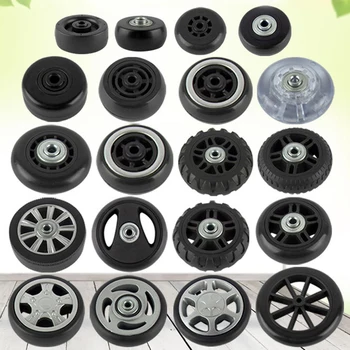 

Suitcase Wheels 2Pcs/set Luggage Suitcase Replacement Wheel Axles Deluxe Repair Deluxe Repair Tool Casters Diameter 41-50mm