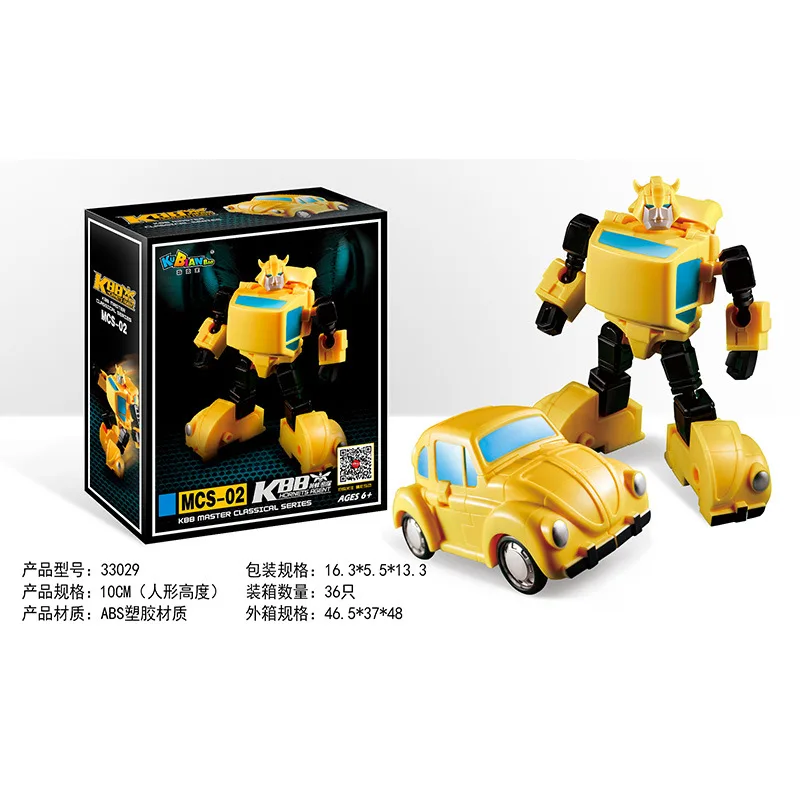 KBB 10 см модель трансформации bbbumbleb ABS фигурка деформированная игрушка MCS02 робот