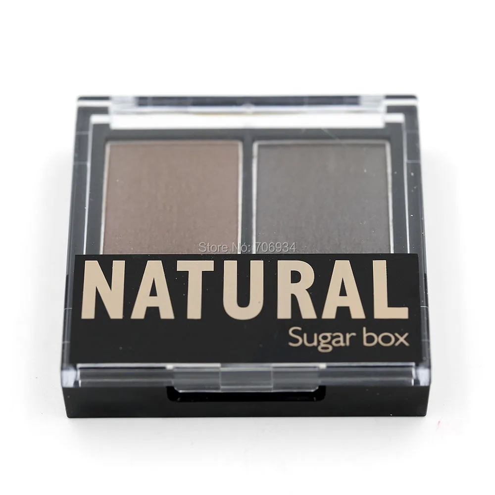 Eyebrow Powder Kit Eyeliner Brown With Brush 1 Pcs Sobrancelhas Eye