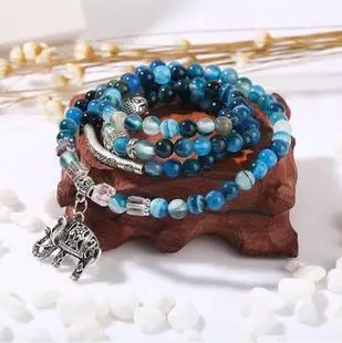 Prix pour Cristal naturel Bleu Exquis Éléphant Pendentif Multi Thai Amulettes Naturel Boule De Pierre Perlée Bracelet pour les Femmes Prix pour Cristal naturel Bleu Exquis Éléphant Pendentif Multi Thai Amulettes Naturel Boule De Pierre Perlée Bracelet pour les Femmes