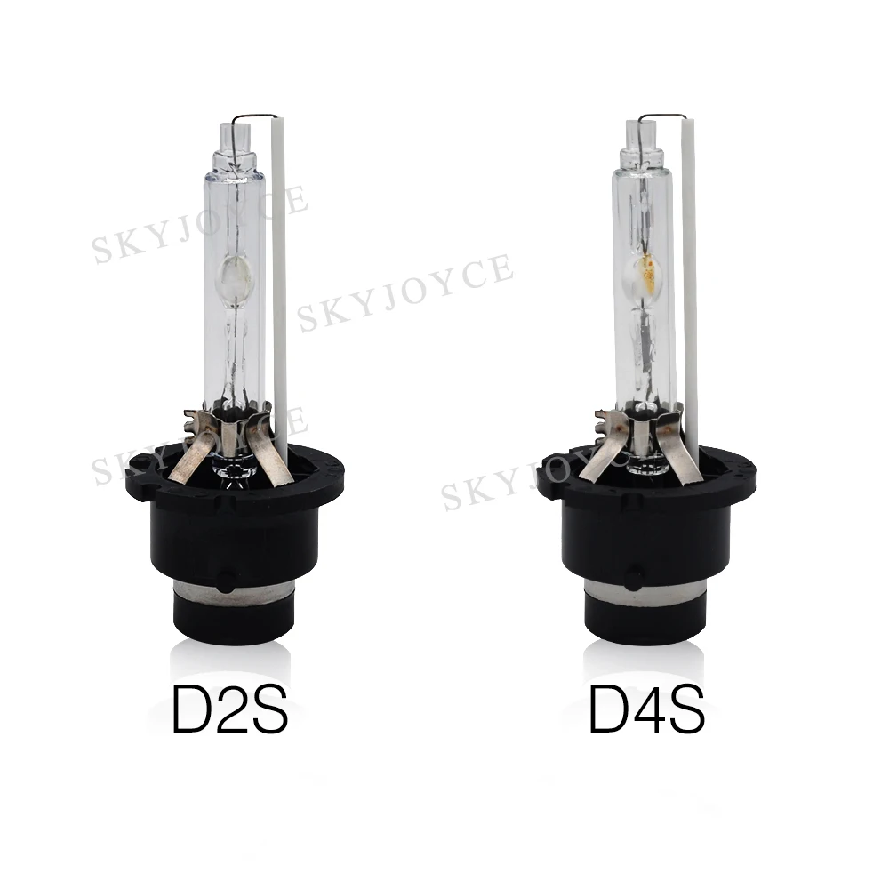 AC 55W Ксеноновые D2S HID лампы 4300K D4S 6000K D2R 5000K D4R 8000K Автомобильные фары лампы 35W 55W D2S D4S ксеноновые HID Сменные лампы