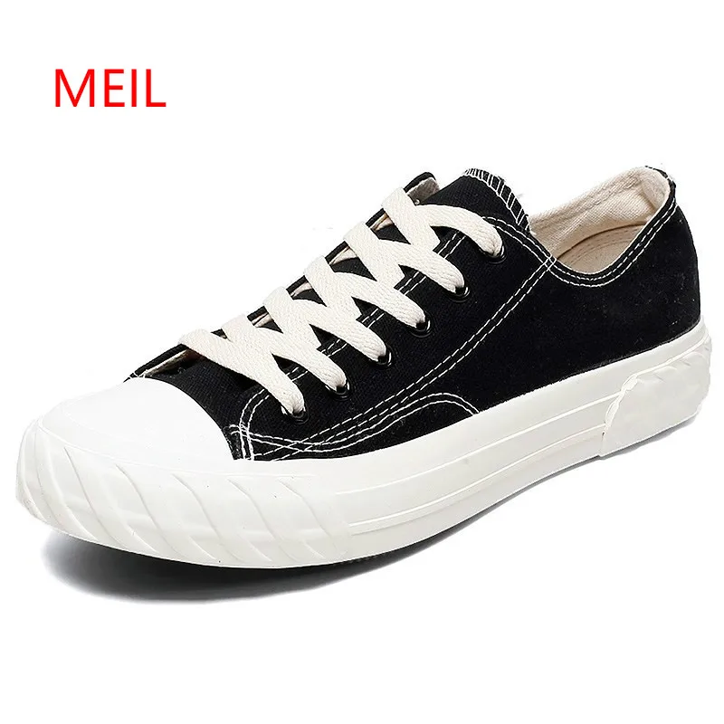 

Brand Fashion Male Footwea Casual Canvas Walking Shoes For Men Light Weight Black Green Designer Mens Canvas Sneakers