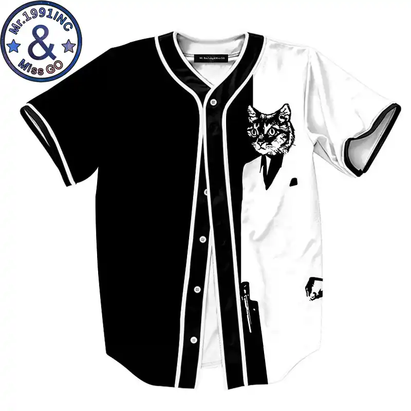 slim fit baseball jersey