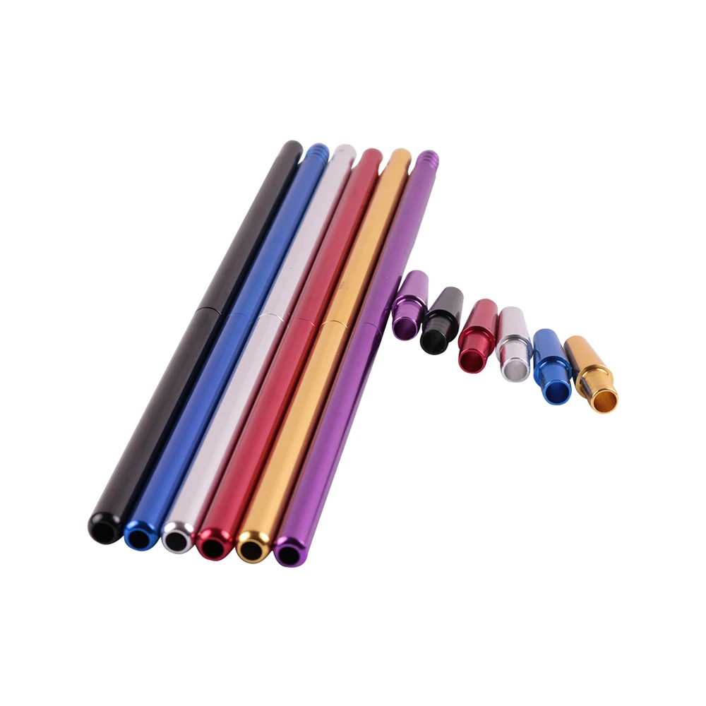 400MM Aluminum Hookah Hose Handle Two Section Hose Stem Suitable for Dia.12MM Silicone Hose