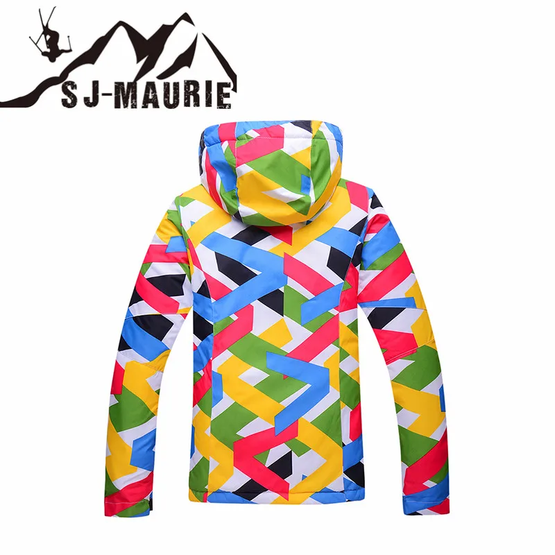 SJ-MAURIE بدلة تزلج المرأة سترة تزلج الشتاء Winfproof على الجليد للماء بدلة تزلج في الهواء الطلق التخييم التزلج الثلوج دعوى