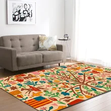 Роскошный Прямоугольник 3D принт ковер детский игровой коврик большая площадь ковер современный Противоскользящий коврик для гостиной спальни домашний декор