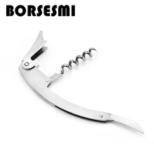 Горячая Распродажа 3 в 1 открывалка для вина из нержавеющей стали многофункциональная складная бутылка штопор гиппокампальный нож мини гаджеты