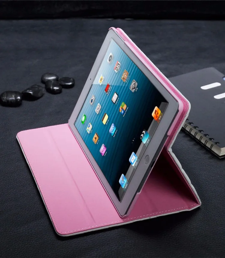 Чехол подставка из экокожи для iPad Air 2 1 9 7 дюйма|Чехлы планшетов и электронных