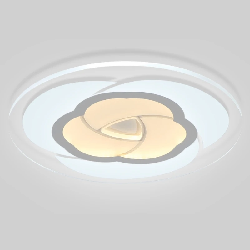 

Modern Simple Round Rose Surface Mounted Smart Led Ceiling Light Lighting Lustre Ultra Thin Ceiling lamp for Living Room Bedroom