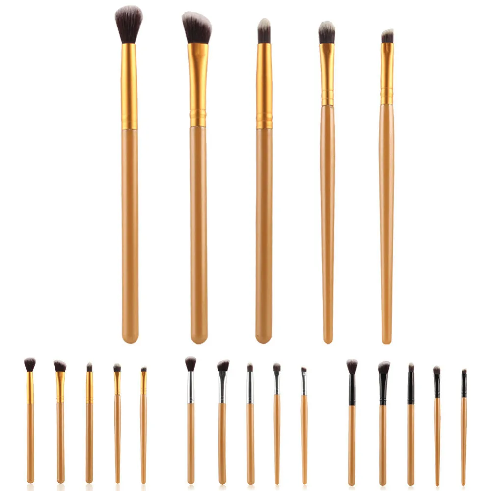 MANGE 5PCS Cosmetic Makeup Brush Lip Makeup Brush Eyeshadow Brush