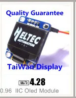 Высокое качество 0.96 дюйма SPI OLED модуль желто-синий 12864/3.3 В-5 В для Arduino 51 MSP420 STIM32 SCR(HTDS-DS96