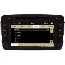 7 Touch Capacitive Screen Car DVD Player for Mercedes Benz W203 W208 W209 W210 W463 W163