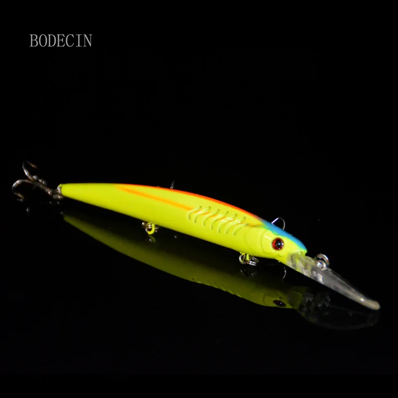 5PCS Wobbler Minnow Baits Fishing Lures 165mm 14.8g Hard Artificial Fake Bait Crankbait For Fish Lure  Pesca Tackle With Hooks (1)