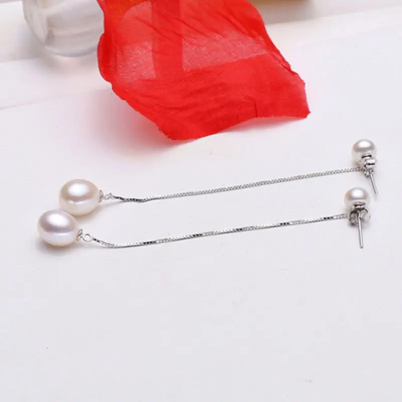 ASHIQI-925-sterling-silver-drop-Earrings-Natural-Freshwater-double-Pearl-Earrings-Fine-jewelry-for-Women-gift (2)
