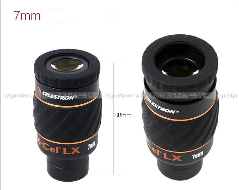 Окуляр CELESTRON X-CEL LX 9 мм поле зрения 60 шестиэлементный полностью многослойный объектив цельный окуляр не Монокуляр