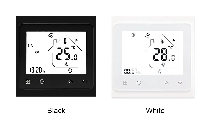 Wi Fi умный термостат температура управление Лер для 3A газовый котел с Alexa Google дома терморегулятор теплой комнаты