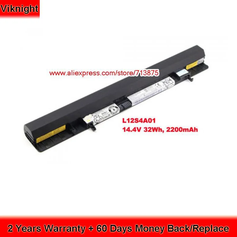 

Genuine L12M4A01 14.4V 32Wh Battery for Lenovo Flex 14M 15M L12S4A01 L12S4K51 L12M4K51 IdeaPad S500