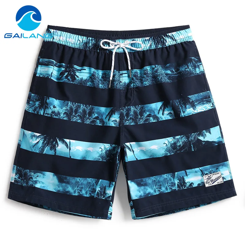 Gailang Brand Mens Beach Shorts Board Boxer Shorts Trunks Casual Men's Big Plus Size Swimwear Bermuda Short Bottoms Swimsuits