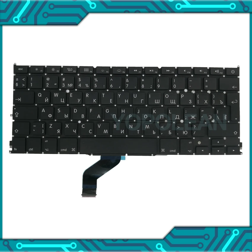 3 шт. новая клавиатура с русской раскладкой для Macbook Pro Retina 13 дюймов A1425 2012 2013